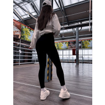 Čierne sťahovacie zateplené legíny-314746-03