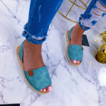 Modré dámske sandálky-210972-01