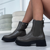 Sivé nízke čižmy-323479-05