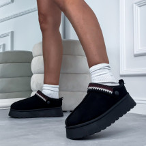 Čierna nasúvacia obuv-323544-01