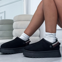 Čierna nasúvacia obuv-323544-01