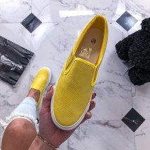 Žlté nasúvacie mokasíny-228397-06