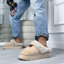 Béžová nasúvacia obuv-323733-02