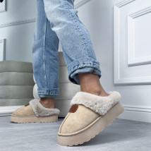 Béžová nasúvacia obuv-323733-02