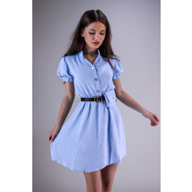Modré šaty s kapsičkou-241614-07