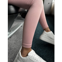 Svetloružové push-up legíny-314230-03