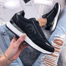 Čierne štýlové tenisky-230266-02