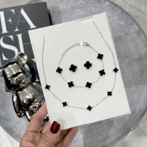 Dámska oceľová súprava s krabičkou Olivia-307295-08