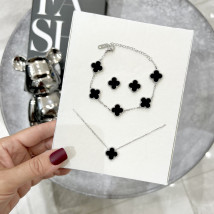 Dámska oceľová súprava s krabičkou Olivia-307292-08