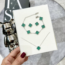 Dámska oceľová súprava s krabičkou Olivia-307291-05