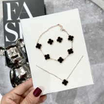 Dámska oceľová súprava s krabičkou Olivia-307289-05