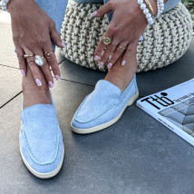 Modré semišové mokasíny-327483-03