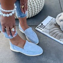 Modré semišové mokasíny-327483-03