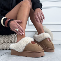 Hnedá nasúvcia obuv-324291-09