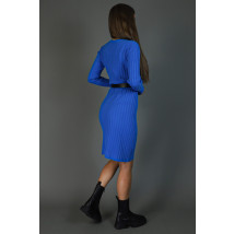 Modré úpletové šaty-275503-03