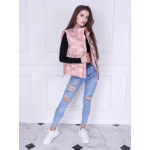 Ružová vesta so vzorom-229306-03