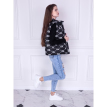 Čierna vesta so vzorom-229307-06