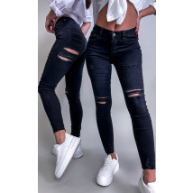 Čierne potrhané rifle-261787-08