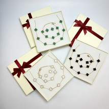 Dámska oceľová súprava s krabičkou Olivia-295607-09