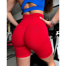 Červené push-up kraťasy-288295-06