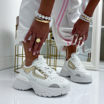 Bielo-zlaté tenisky-327181-02