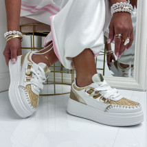 Béžovo-biele tenisky-327188-03