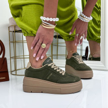 Tmavozelené tenisky-327223-02