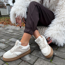 Béžové zatepelené tenisky-323579-03