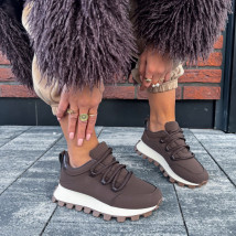 Tmavohnedé tenisky-323906-06