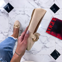 Béžové baleríny s ozdobou-263144-03