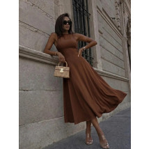 Hnedé midi šaty-328889-02