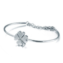 Dámsky oceľový náramok štvorlístok-312263-012