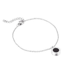 Dámsky oceľový náramok s príveskom-316268-04