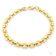 Dámsky oceľový náramok pozlátený-316338-025