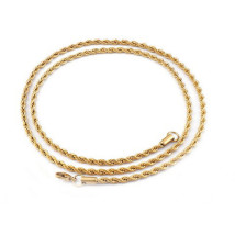 Pozlátená oceľová retiazka-196552-01