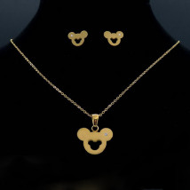 Dámska oceľová súprava Mickey-315880-05