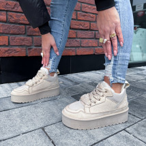 Béžové zateplené tenisky-323719-07