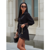 Čierne šaty s čipkou-326103-04