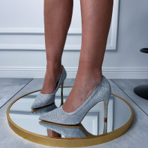 Strieborné lodičky s kamienkami-324407-01