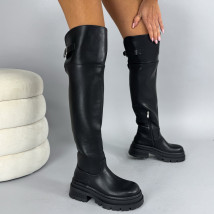 Čierne vysoké čižmy-323866-01