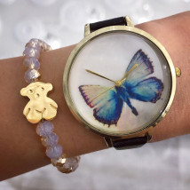 Dámske hodinky s motýľom-212323-01