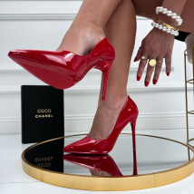 Červené lakované lodičky-326639-01