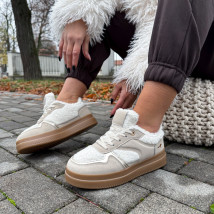 Béžové zatepelené tenisky-323579-03