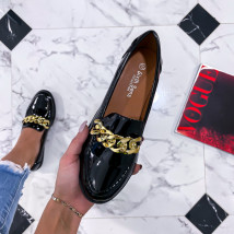 Čierne baleríny s ozdobou-263174-01