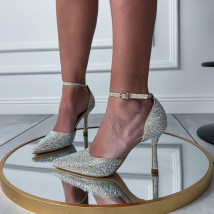 Zlaté kamienkové lodičky-324365-05