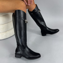 Čierne vysoké čižmy-323895-06