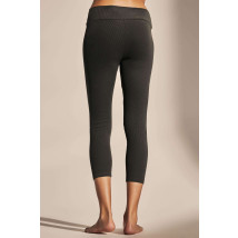 Tmavosivé vrúbkované legíny-261654-08