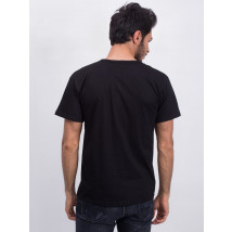Čierne bavlnené tričko-244102-03