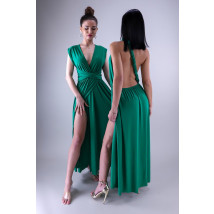 Zelené dlhé šaty-265244-03