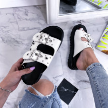 Biele šľapky na platforme-234965-06